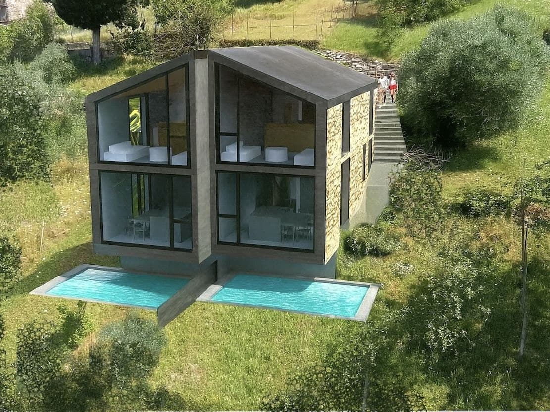 Villette con Piscina Privata e Vista Lago!!!!